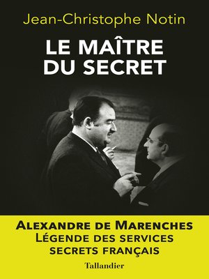 cover image of Le maître du secret